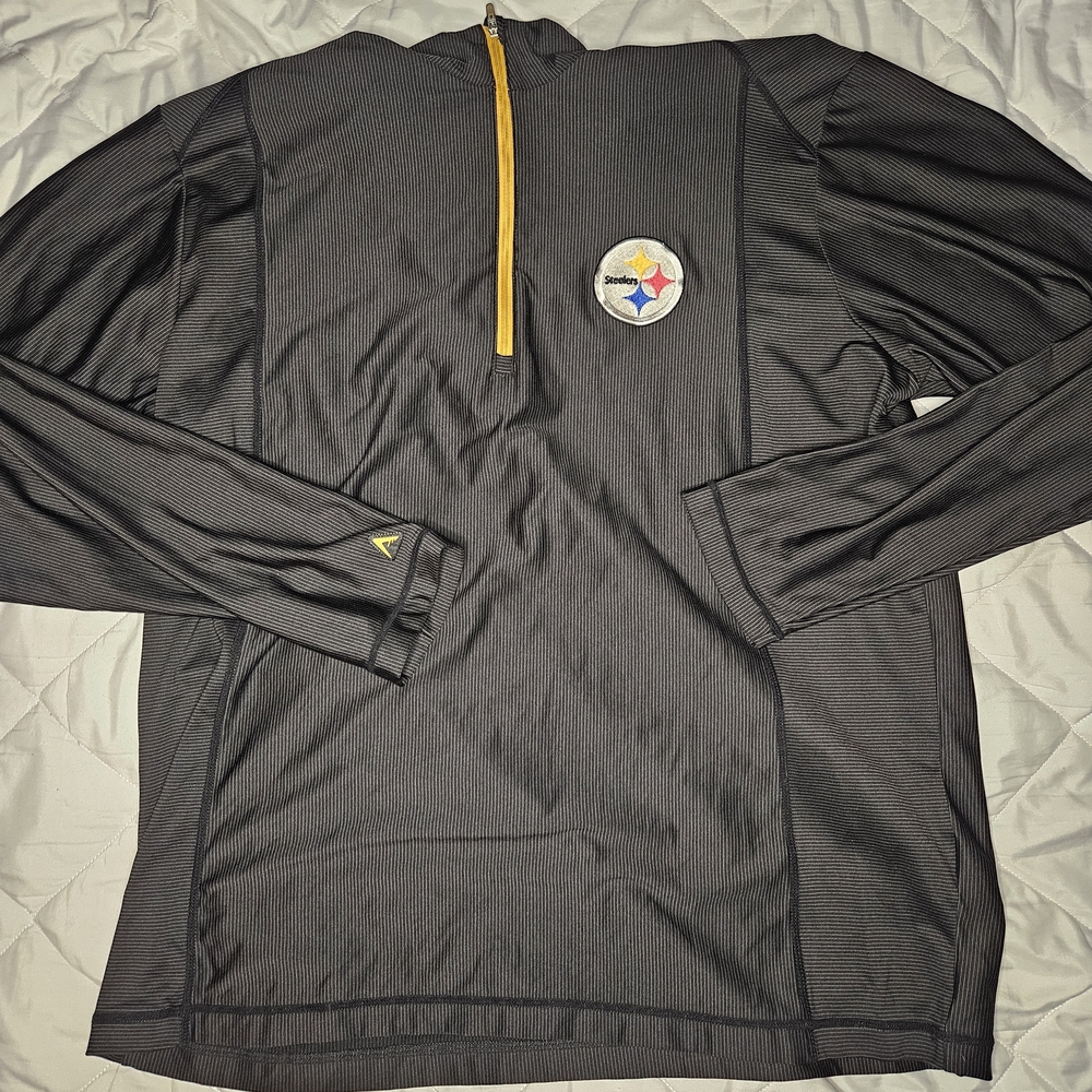 Antigua Yellow and Black Striped Jacket
